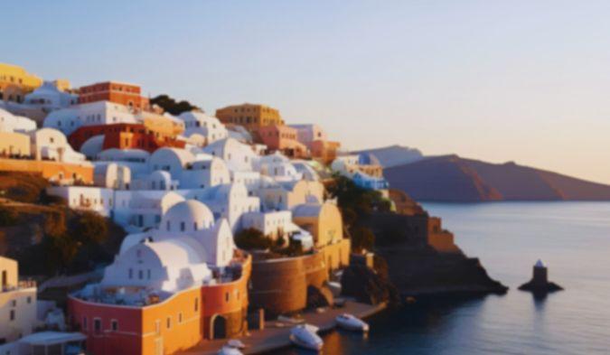 Santorini, Grekland