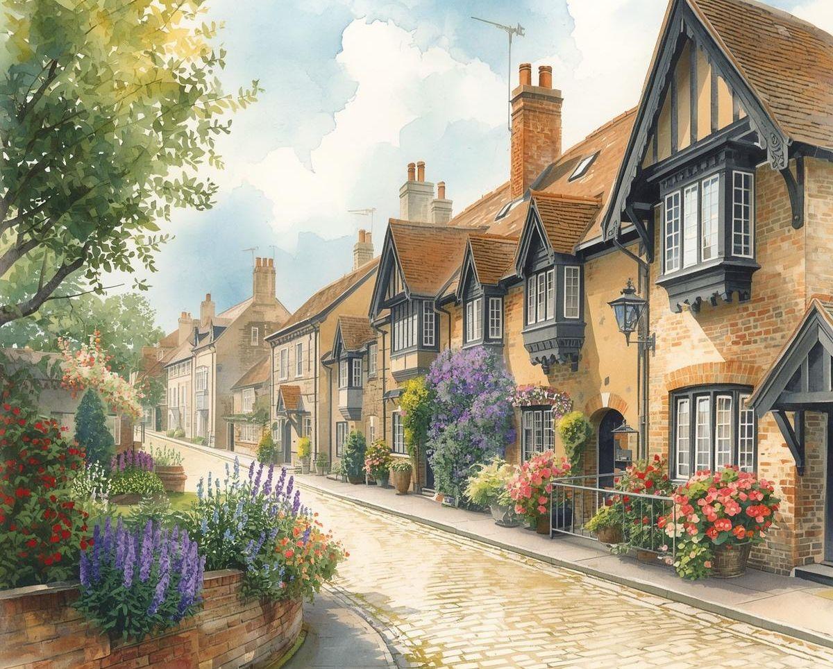 Rye i East Sussex, England